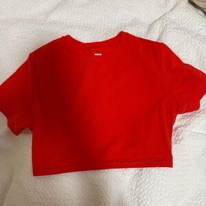 SKIMS Bold Red Tee